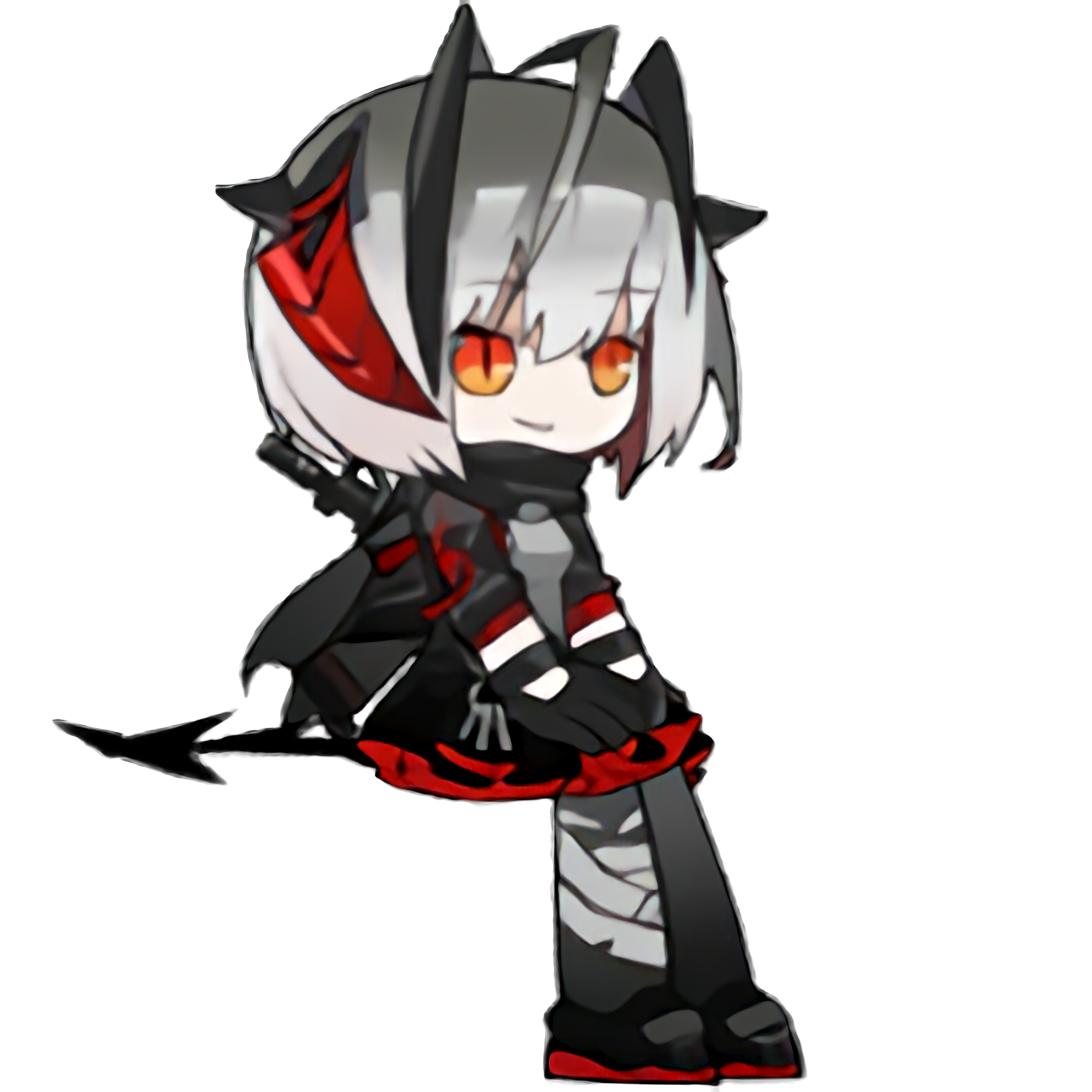 画质提升模型第一期明日方舟w温蒂模型小人你们怎么什么都要