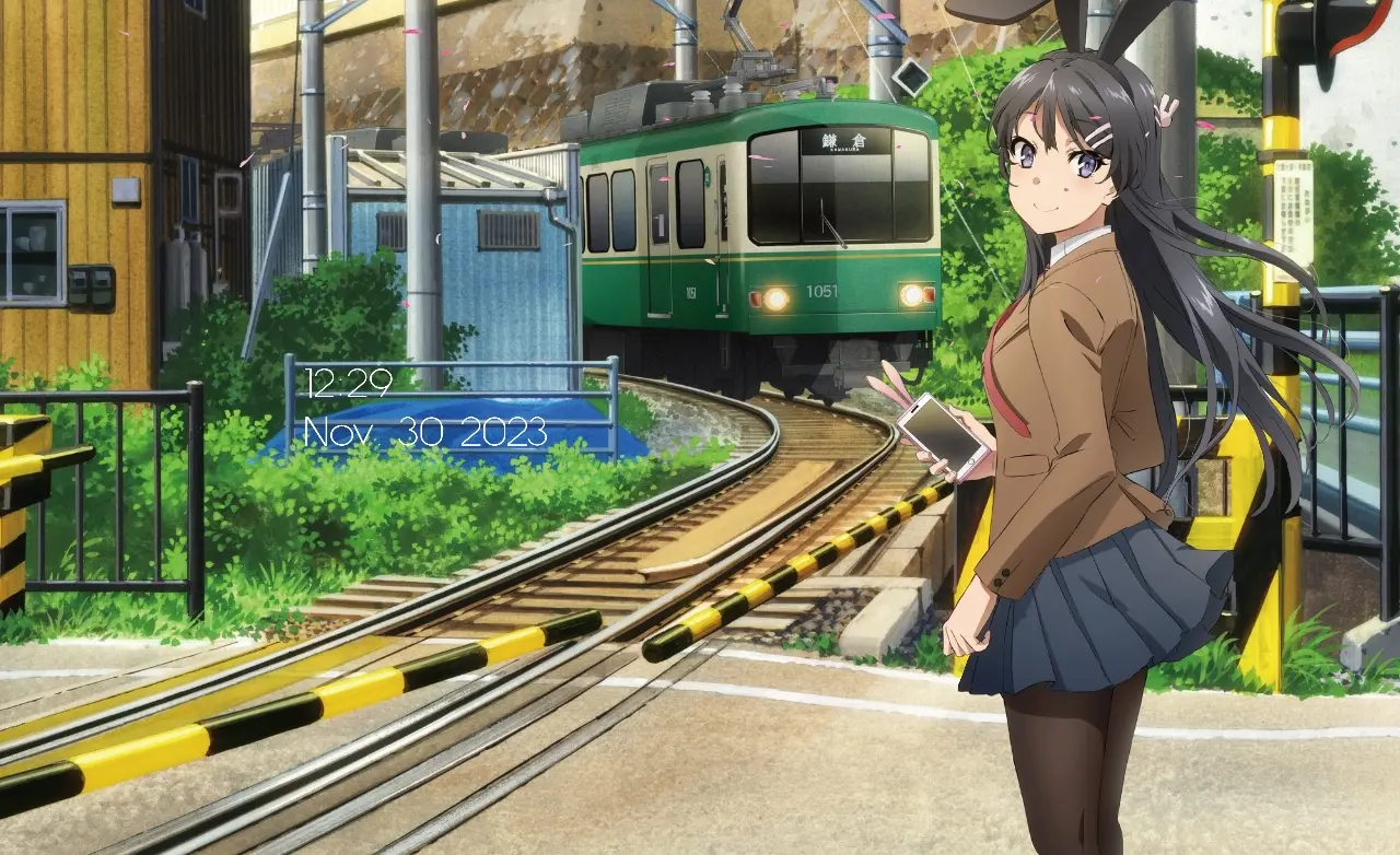 《青春猪头少年不会梦到兔女郎学姐》麻衣学姐 精选壁纸 - 哔哩哔哩