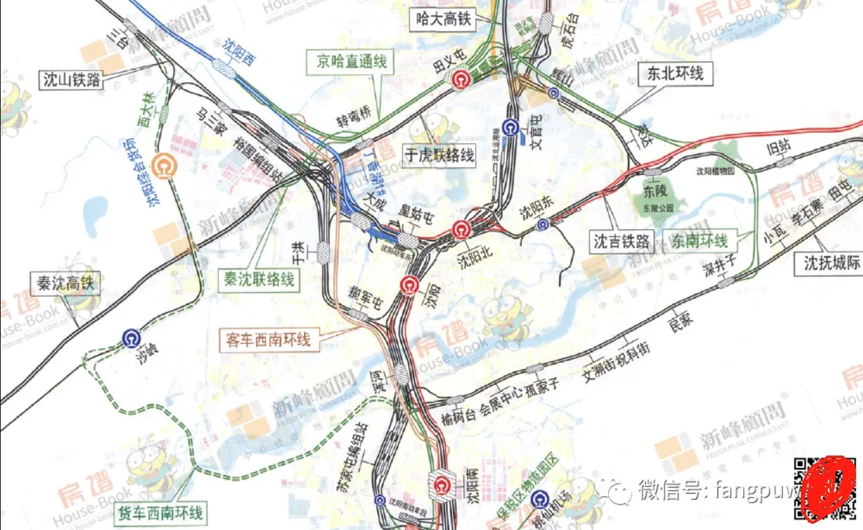 沈阳局管辖铁路线路图图片