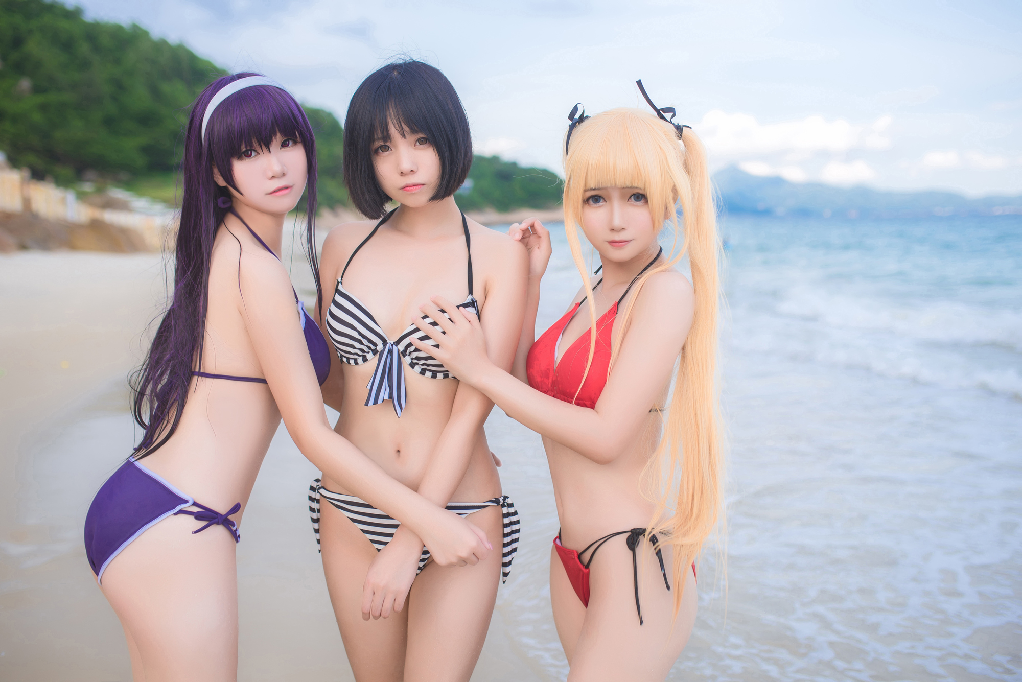 Yoko宅夏白金Saki小野妹子w路人女主的养成方法同人cosplay12