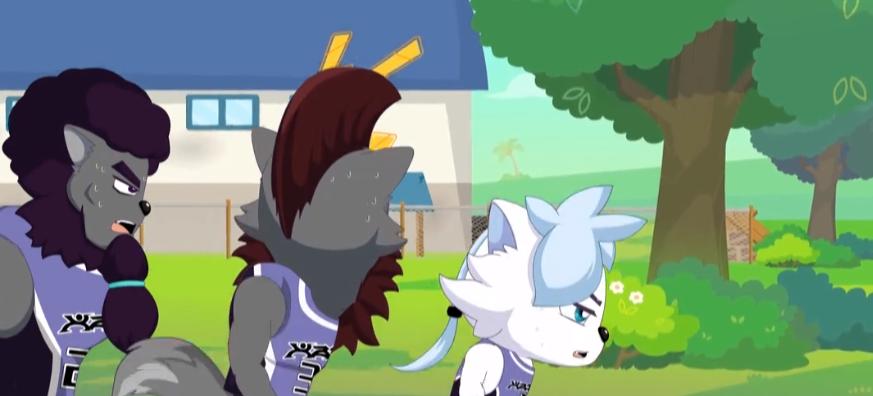 除了紫太狼可疑之外,同样狼队的队长球胜狼更加是最