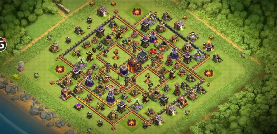 部落冲突10本阵型 十本阵型 附图与链接 哔哩哔哩