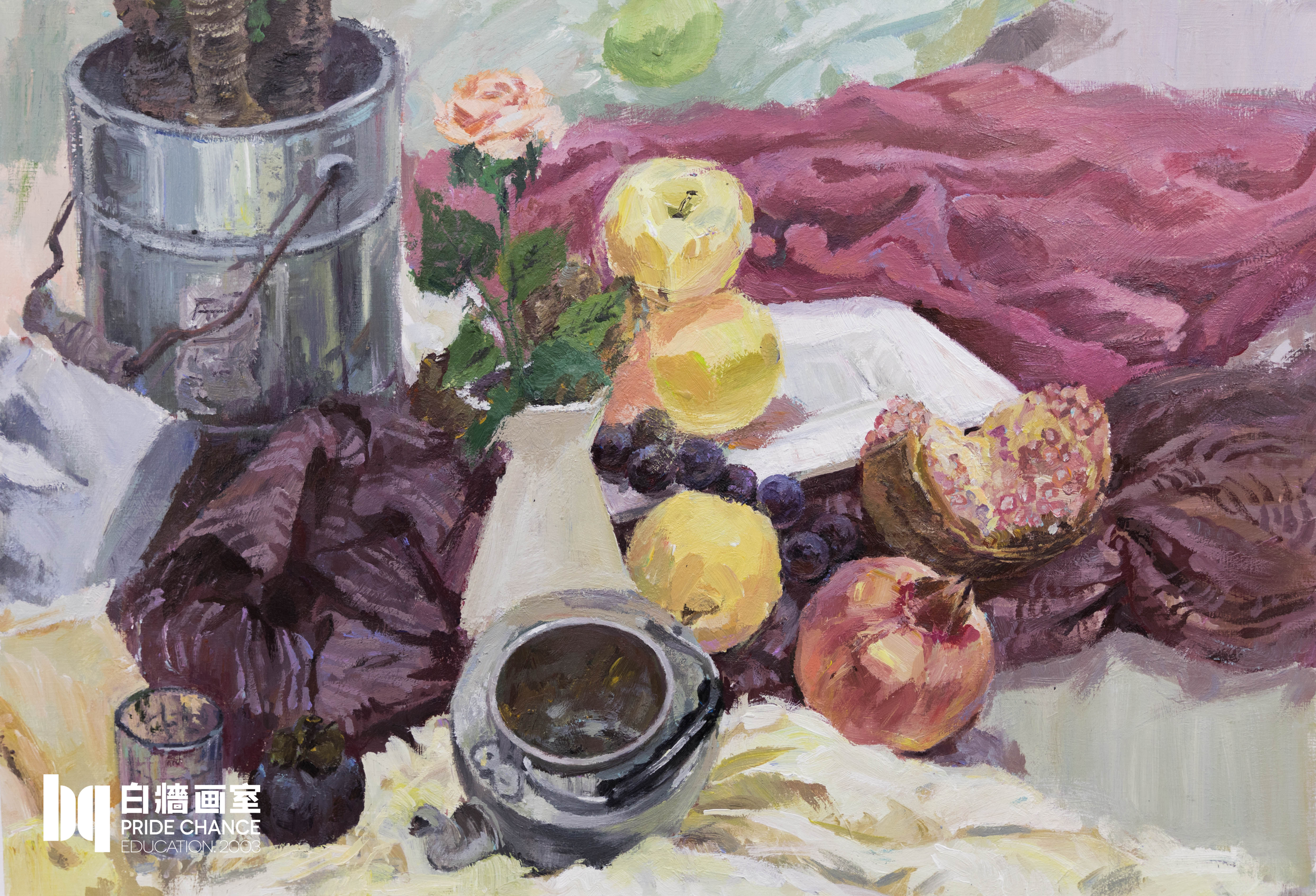 2019届白墙学生优秀色彩作品选——清华央美班之色彩静物篇