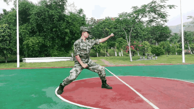 军体拳第一套16式