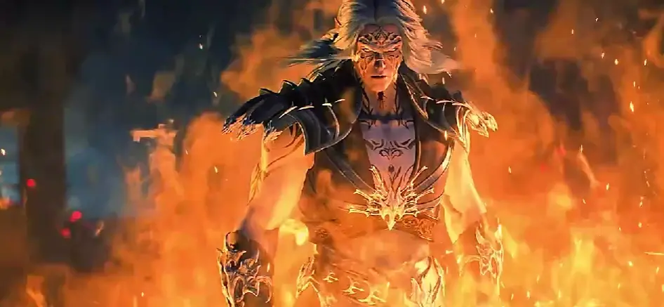 武庚纪:枯叶尊者孔宣与破极的死亡眼神,究竟谁的实力更胜一筹?