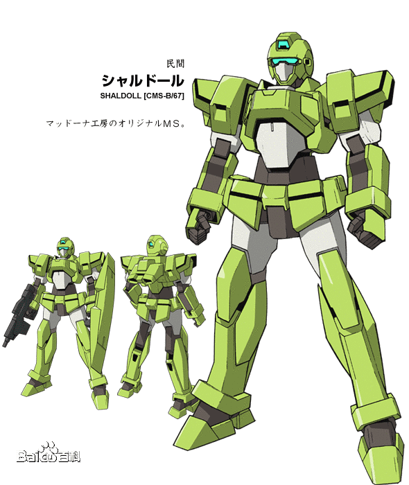 机动战士高达age扎拉姆艾乌巴民间机体