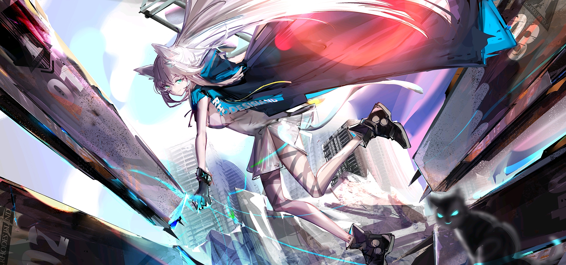 【明日方舟/arknights/肆】强氛围.超清4k.壁纸 - 哔哩哔哩