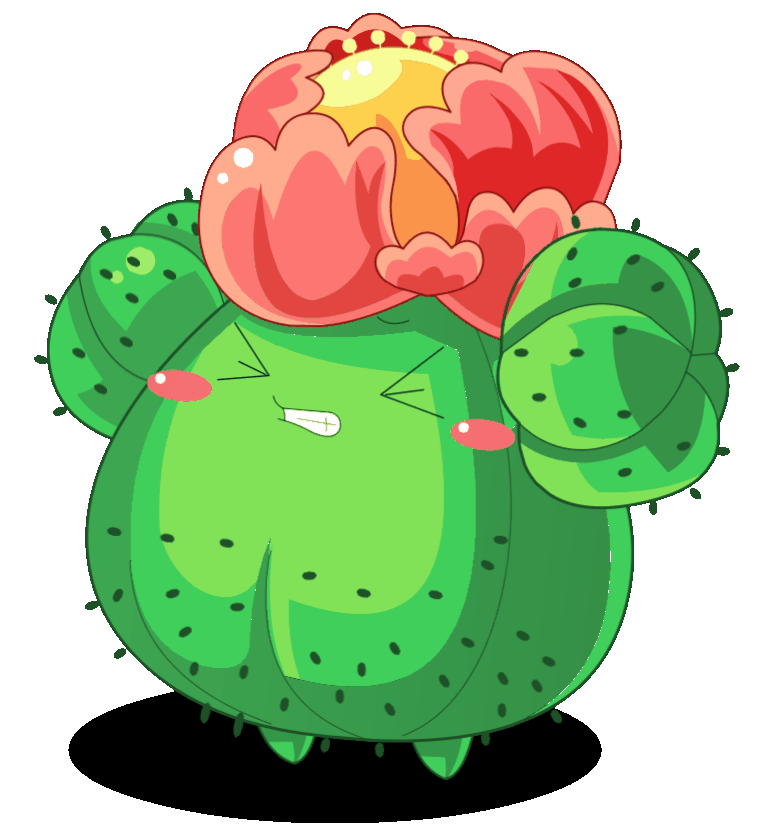 洛克王国-宠物素材【011-蹦蹦草】 - 哔哩哔哩