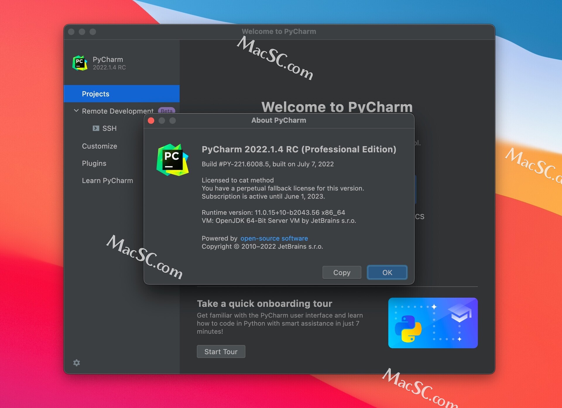 Pycharm Pro 2022 For Mac(Python编辑开发)v2022.1.4永久激活版 - 哔哩哔哩