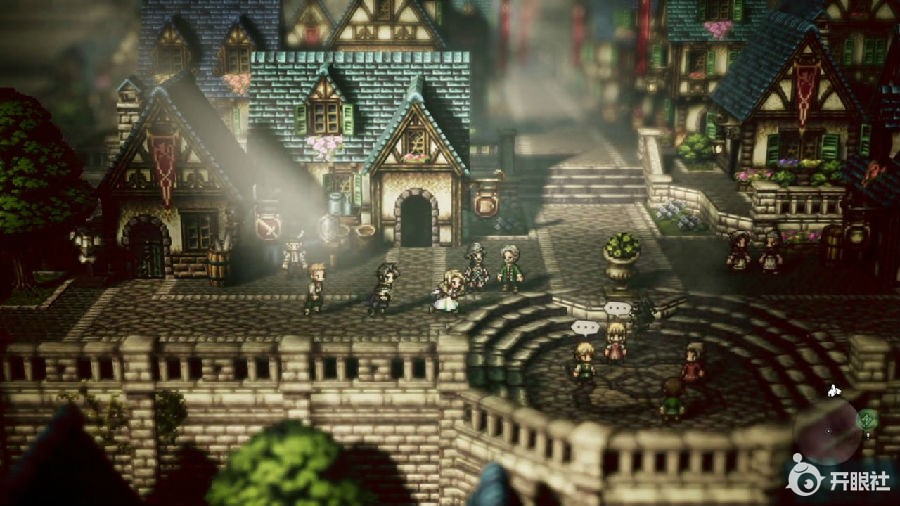 《八方旅人》Switch新DEMO试玩 优质JRPG不玩必定后悔 哔哩哔哩