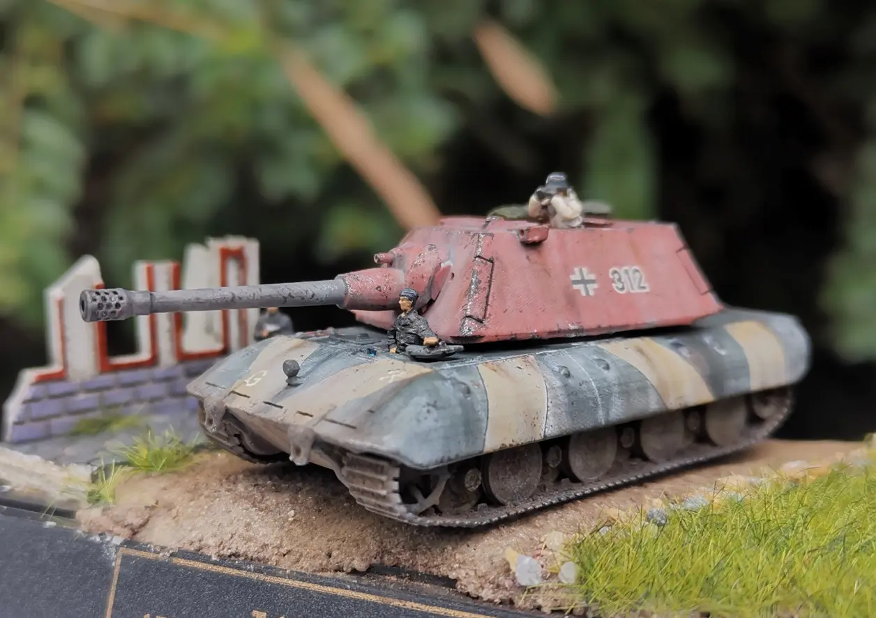 1/144 坦克世界德系10级车e-100重型坦克 e100坦克歼击车 - 哔哩哔哩