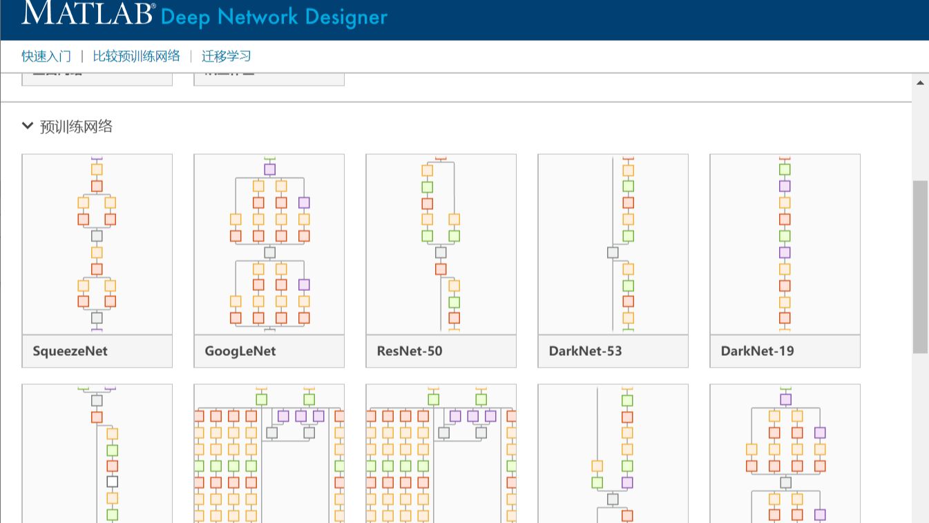 Matlab deep network designer 