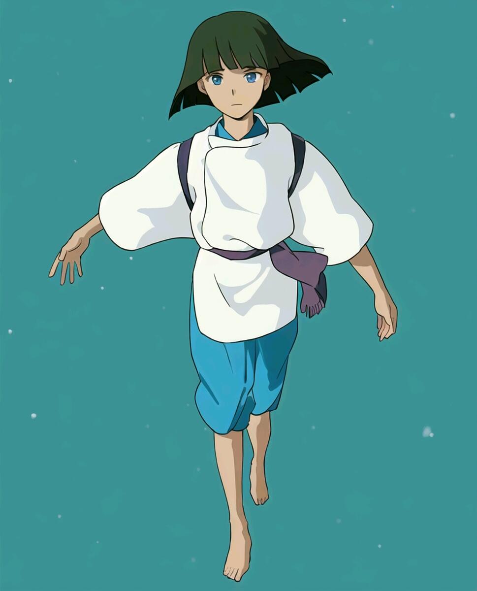AI创作《千与千寻》里的白龙，赈早见-琥珀主 - 哔哩哔哩