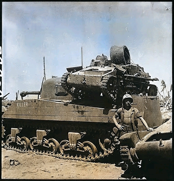 苏德战争以及近代被击毁的坦克