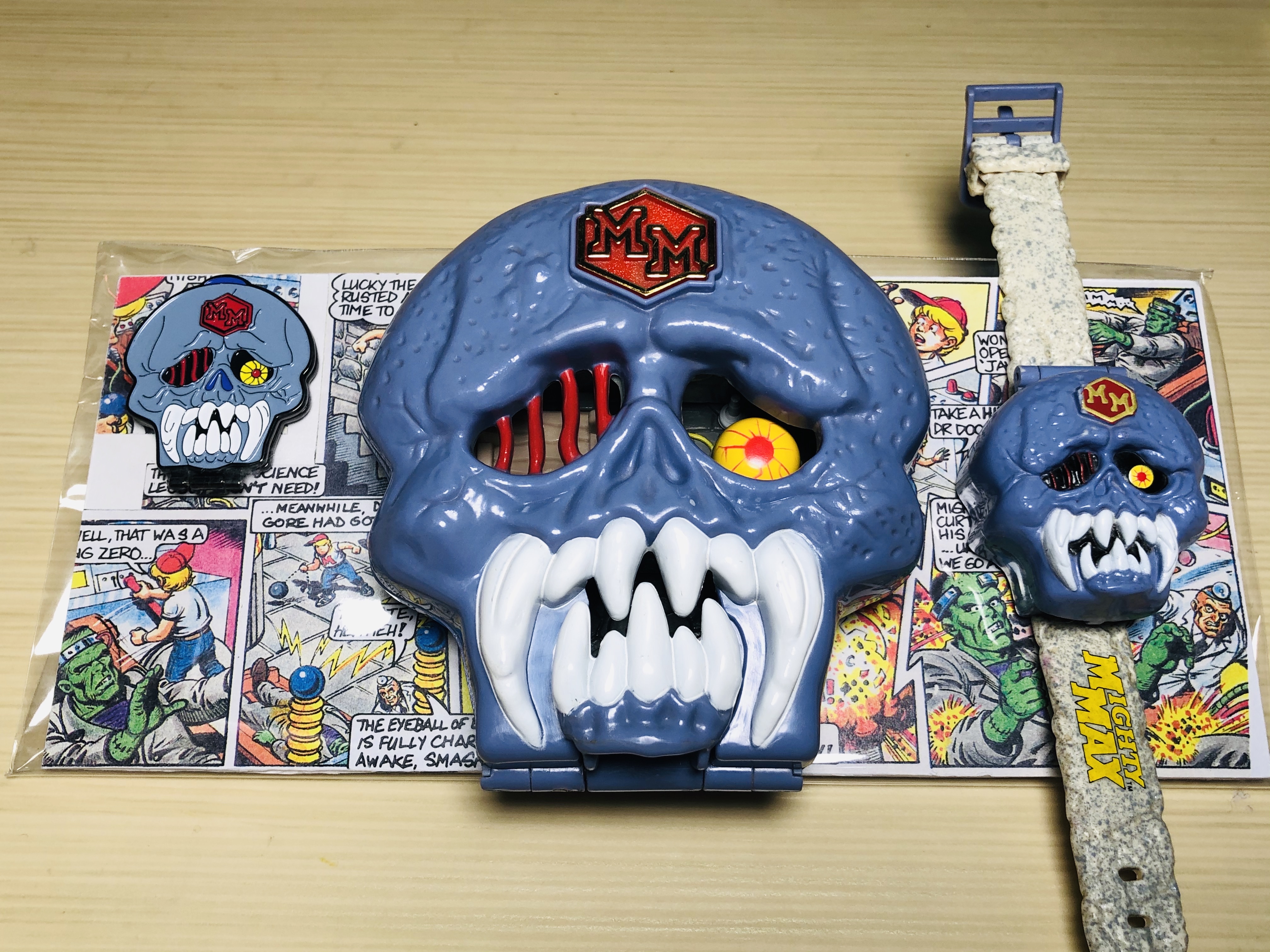 万能麦斯 mighty max骷髅款合集