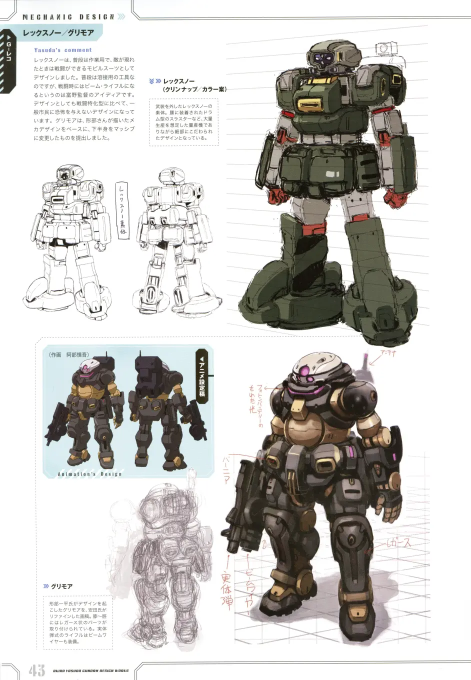 安田朗高达画集 2 哔哩哔哩
