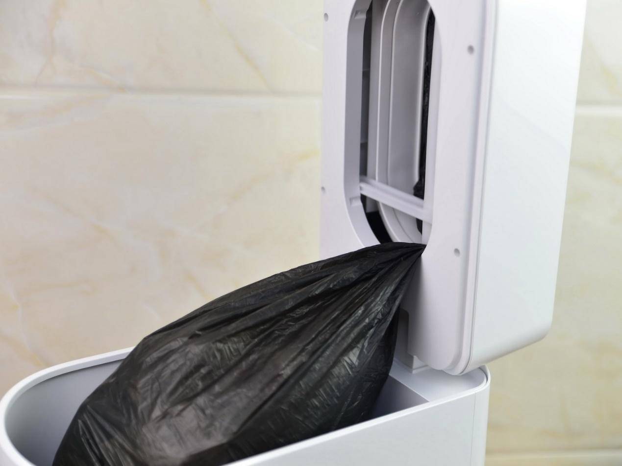 感应开盖自动打包换袋拓牛智能垃圾桶t3让生活生轻松