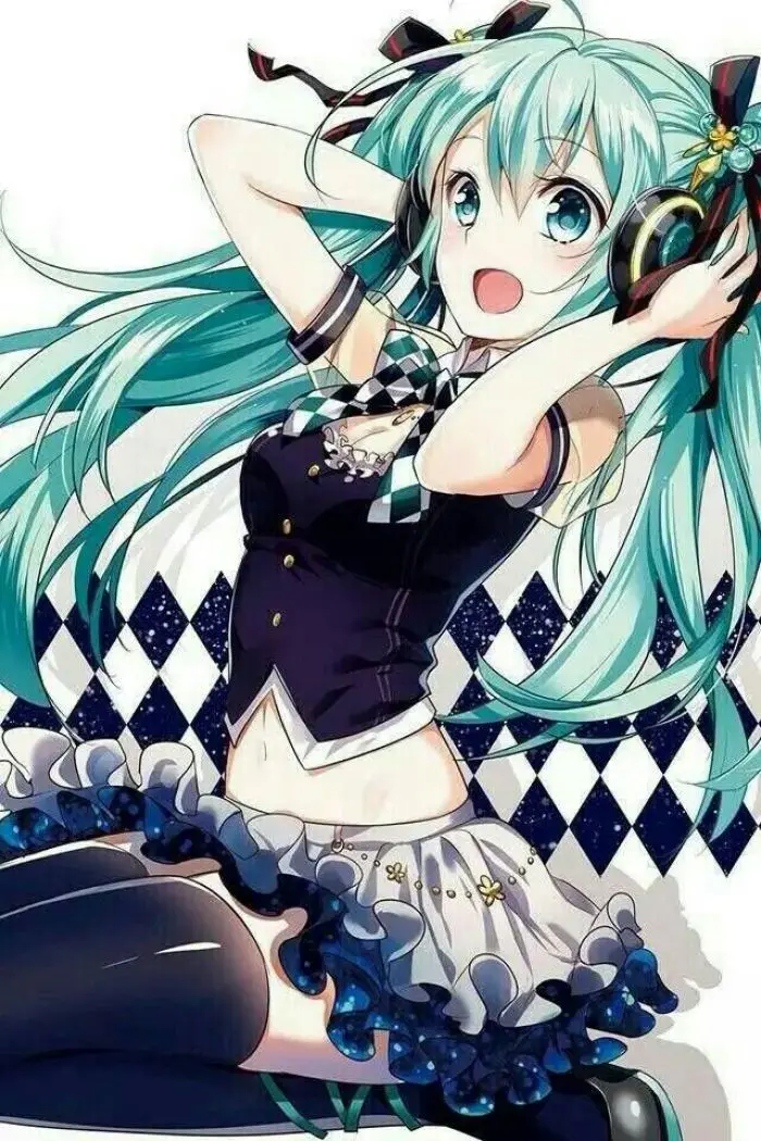 二次元女神第一名初音未来,原因不解释了,公主殿下的同人到处飞,侧面