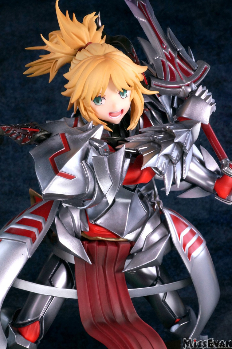 《fate/apocrypha 红saber 莫德雷德》手办发售 "宝具发动的姿势立体
