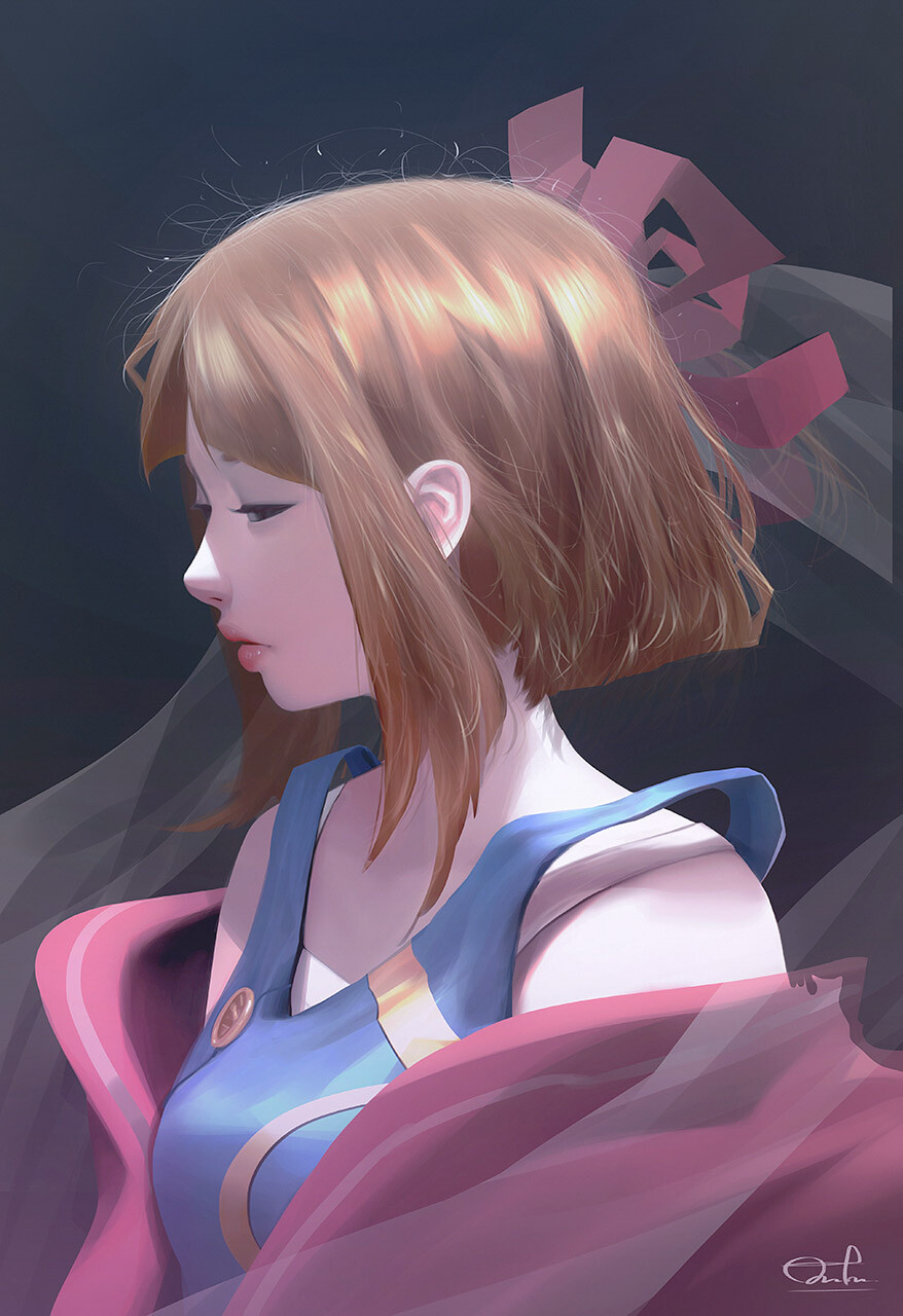 板绘画师razaras比照片还棒的高清原图笔刷