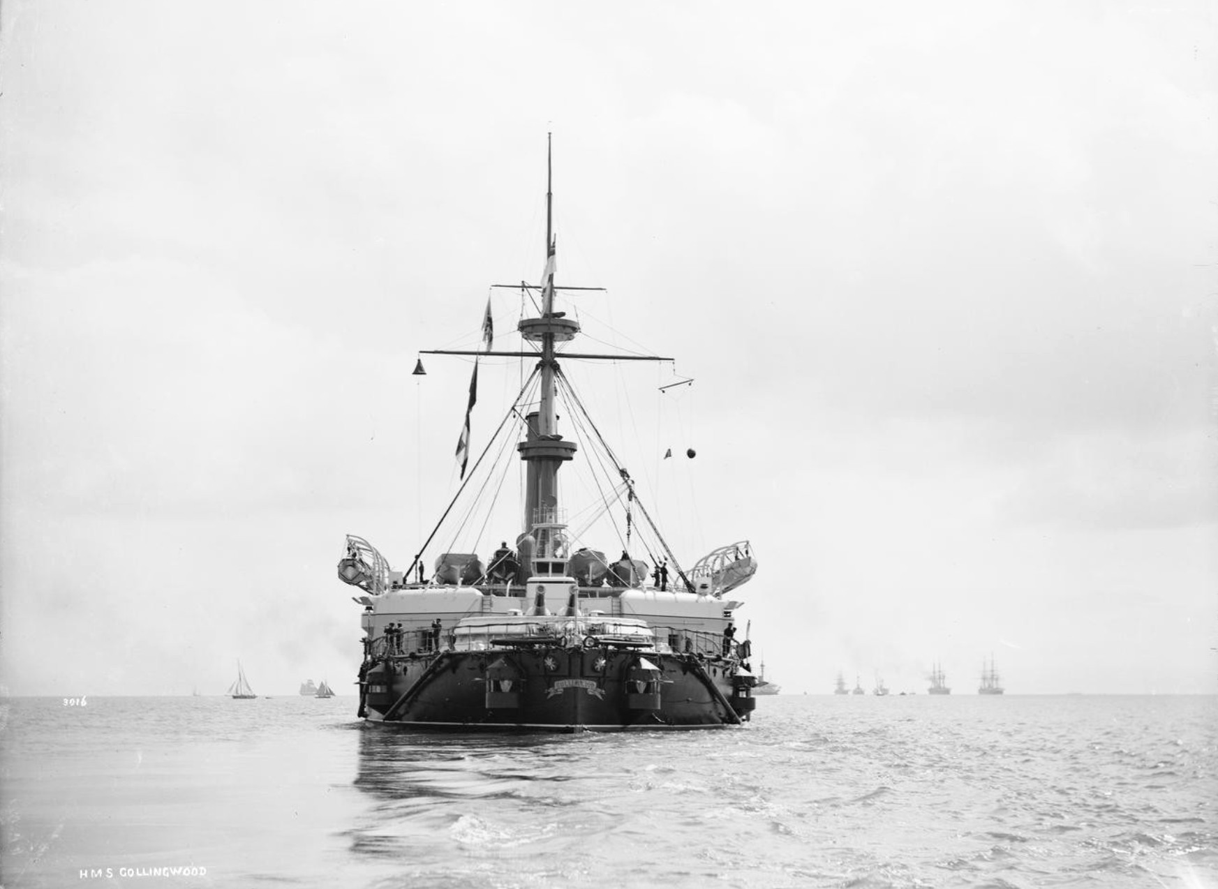 1882年英国战列舰科林伍德号