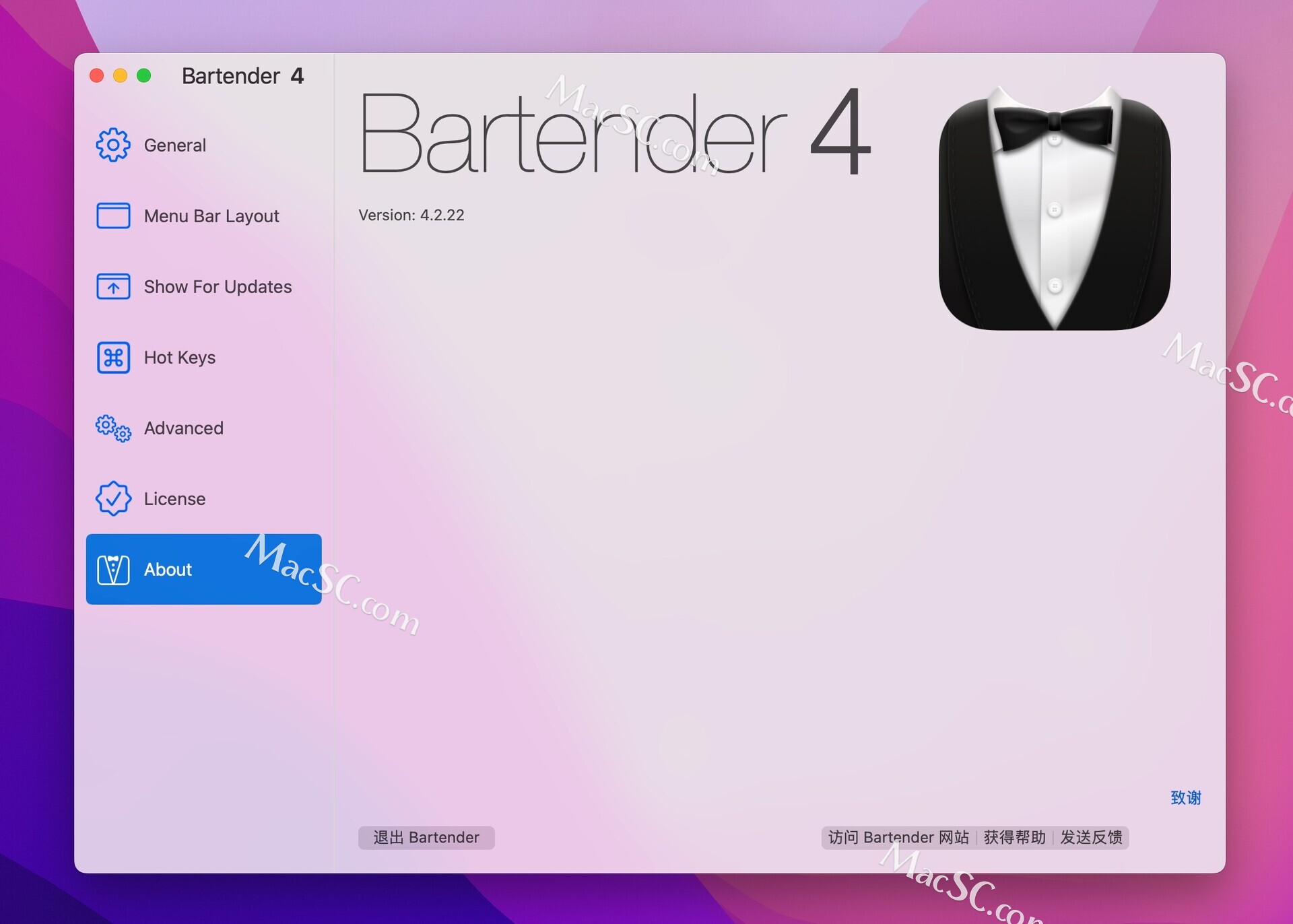 bartender 4 for mac