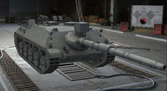 wotb 7.6版本 8级坦克歼击车"kanonenjagdpanzer 105 数据