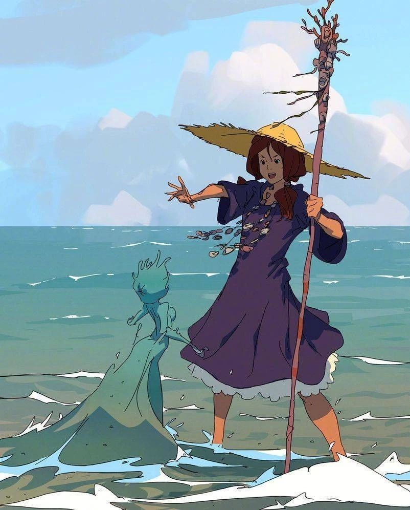 宫崎骏又出新作这组吉卜力风格插画也太治愈了吧