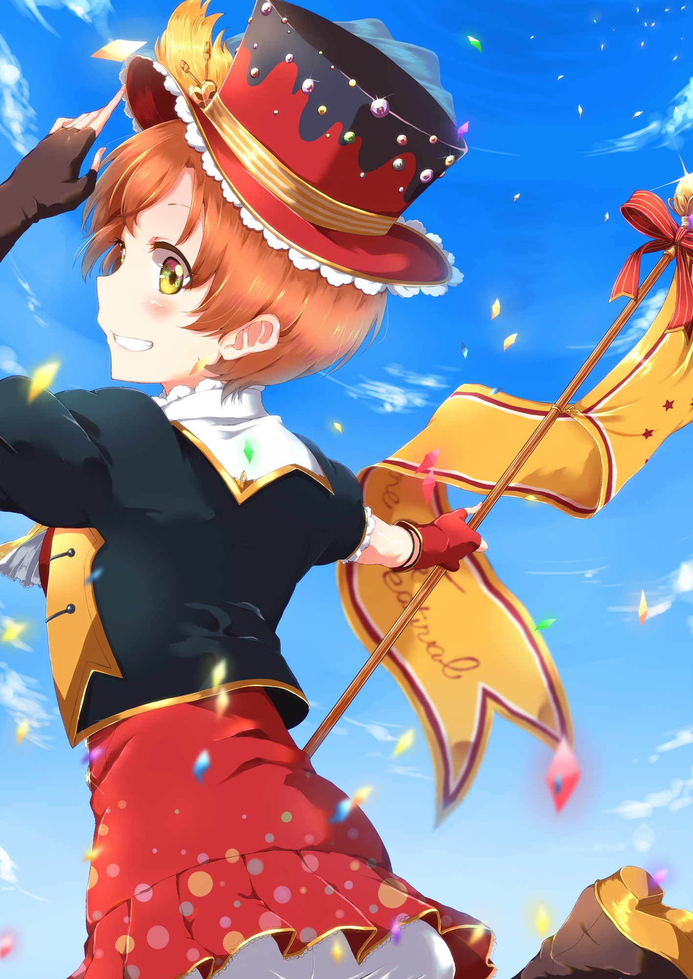 动漫高清同人壁纸图-星空凛