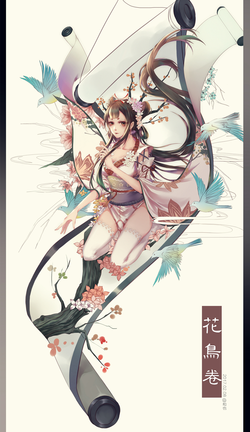 p站美图画师分享阴阳师花鸟卷第二十一期推荐