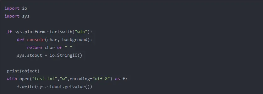 Python控制输出流 笔记 哔哩哔哩