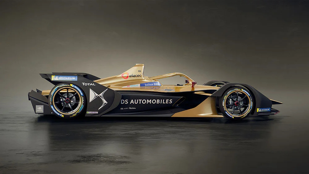 54) (风火轮 hotwheels) ds钛麒e级方程式赛车