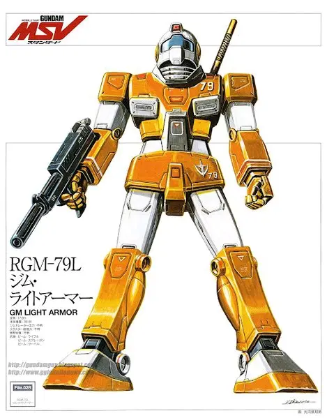 【闪の吉】SUPER设定(1) 永远的墨镜之首 RGM79 吉姆全系列介绍