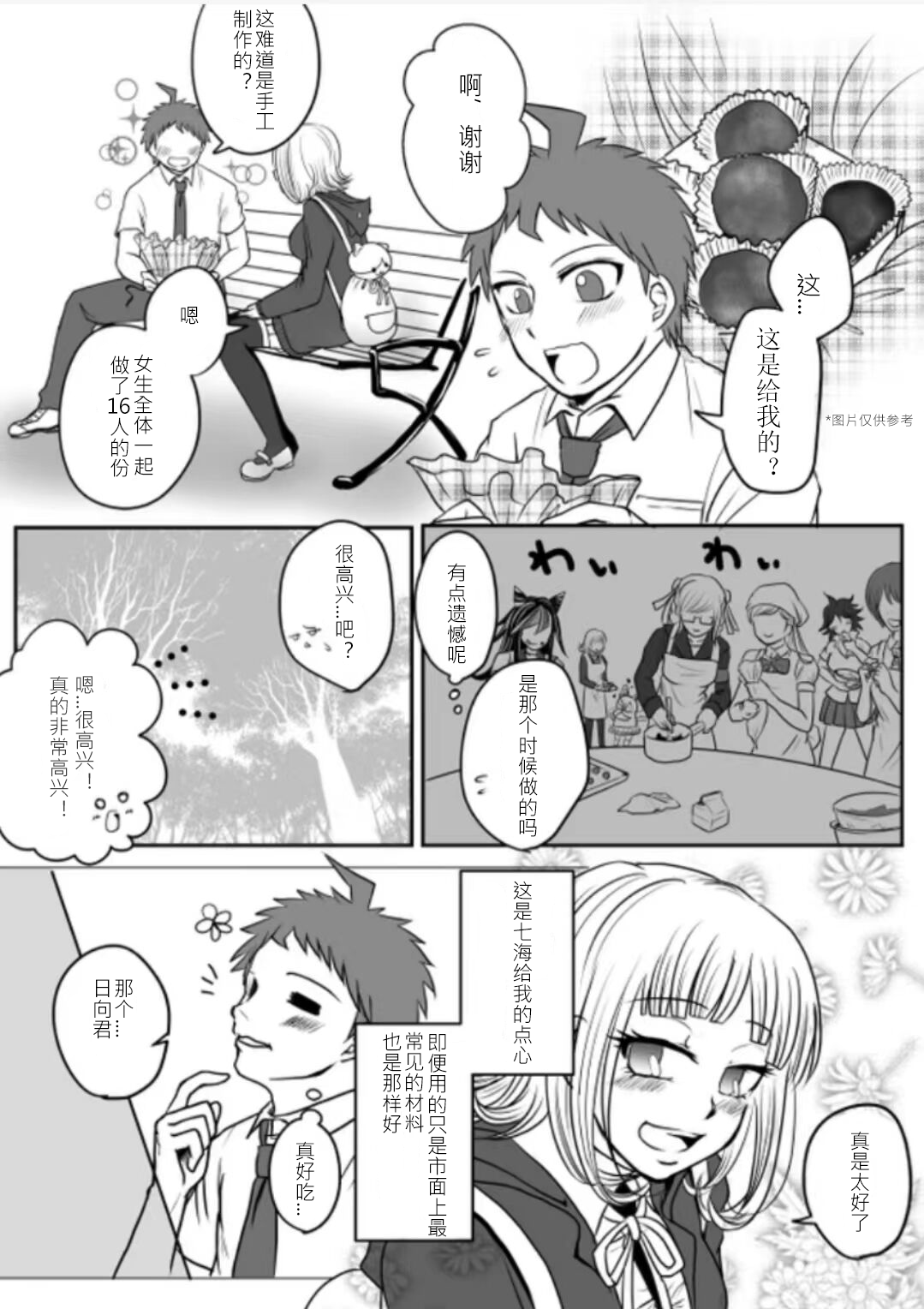 弹丸论破2日七漫画（汉化） - 哔哩哔哩