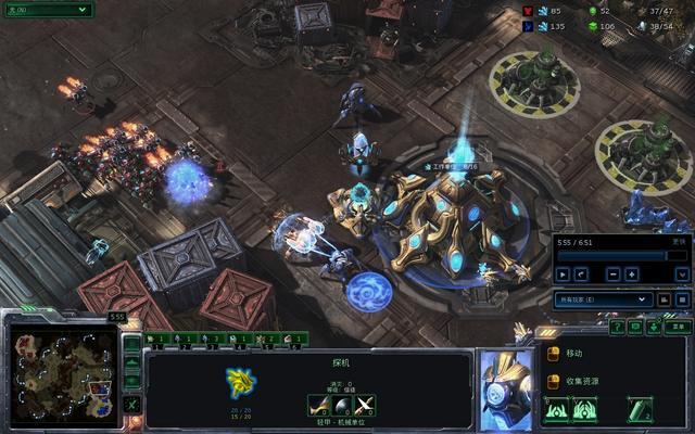 星际争霸2：人族VS神族，简单高效的快攻，建议人族新手学习 - 哔哩哔哩