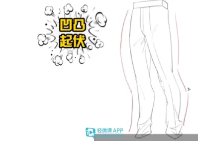 漫画里的西裤怎么画 漫画服装画法入门 哔哩哔哩