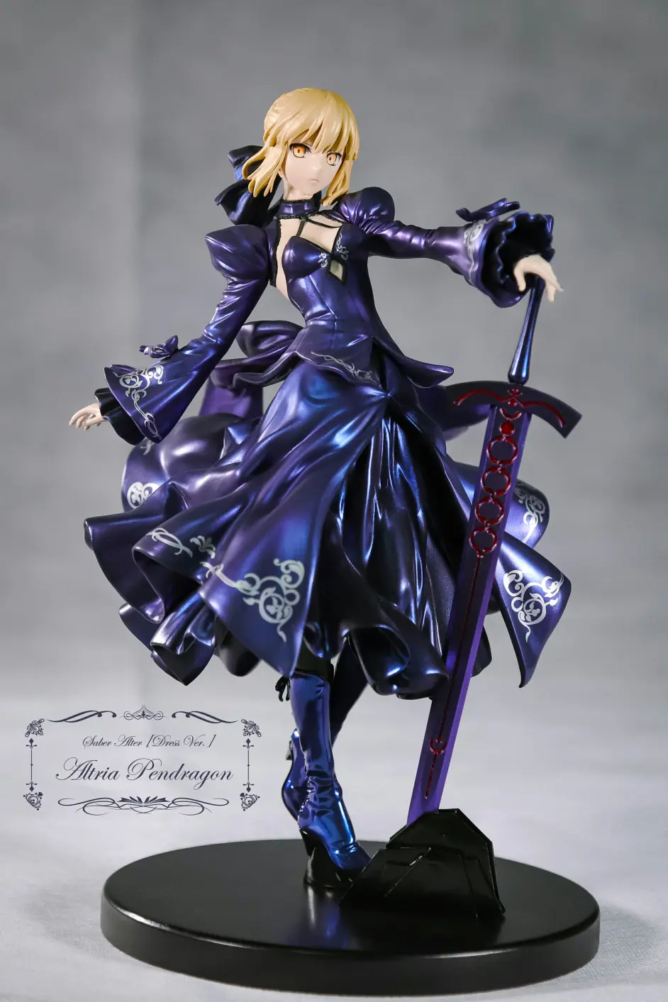 为王的黑化献上礼炮 Saber Alter Dress Gk制作与涂装手记 哔哩哔哩