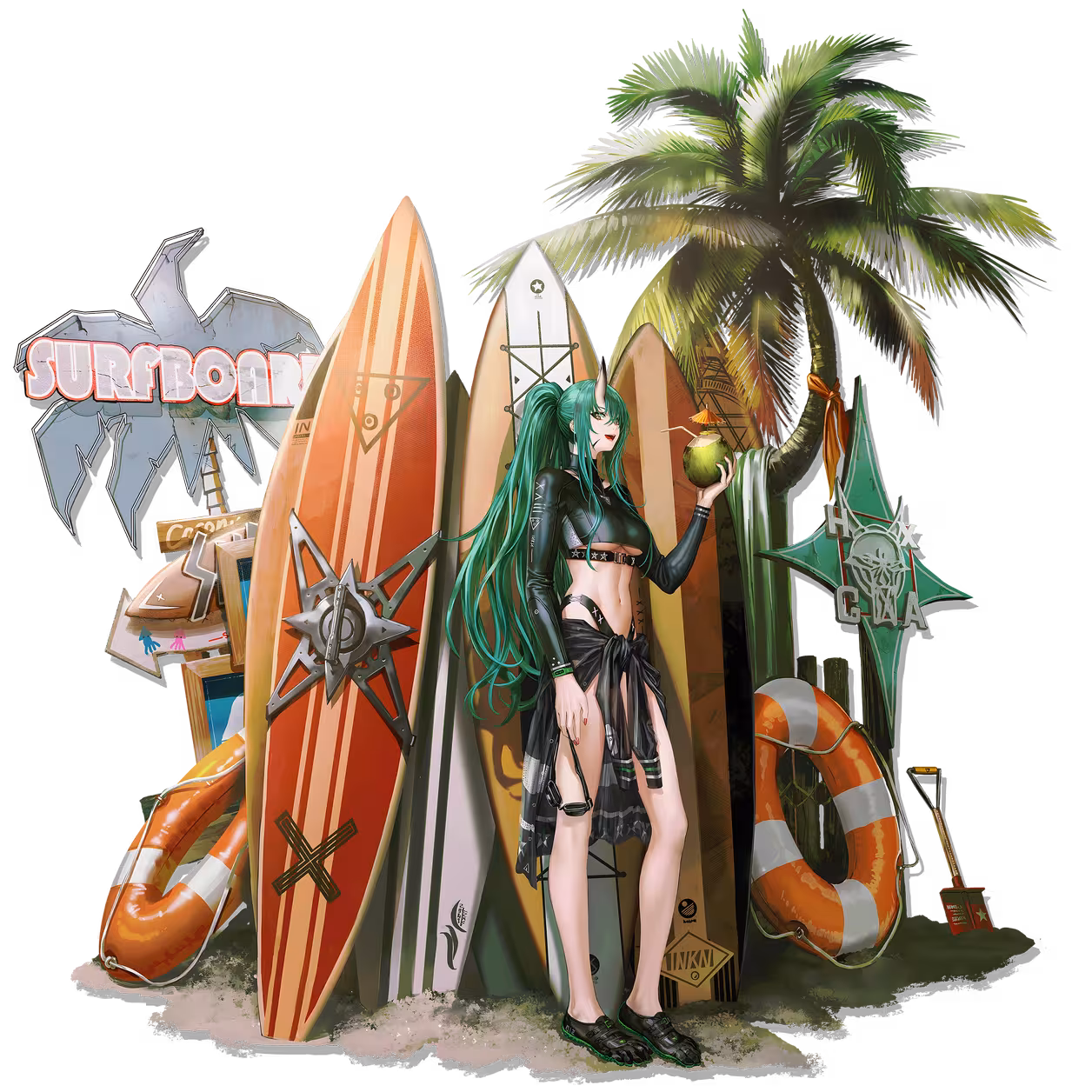 明日方舟 星熊 探寻者 sk97 珊瑚海岸系列