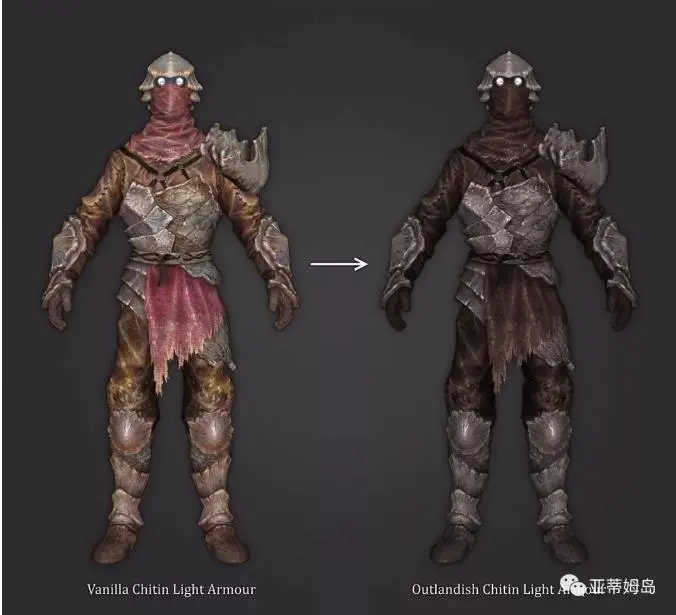 上古卷轴护甲和武器材质大收集 哔哩哔哩