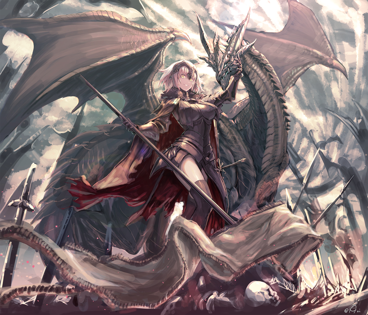 fgo 高清.插图 【二百八十三】黑贞德