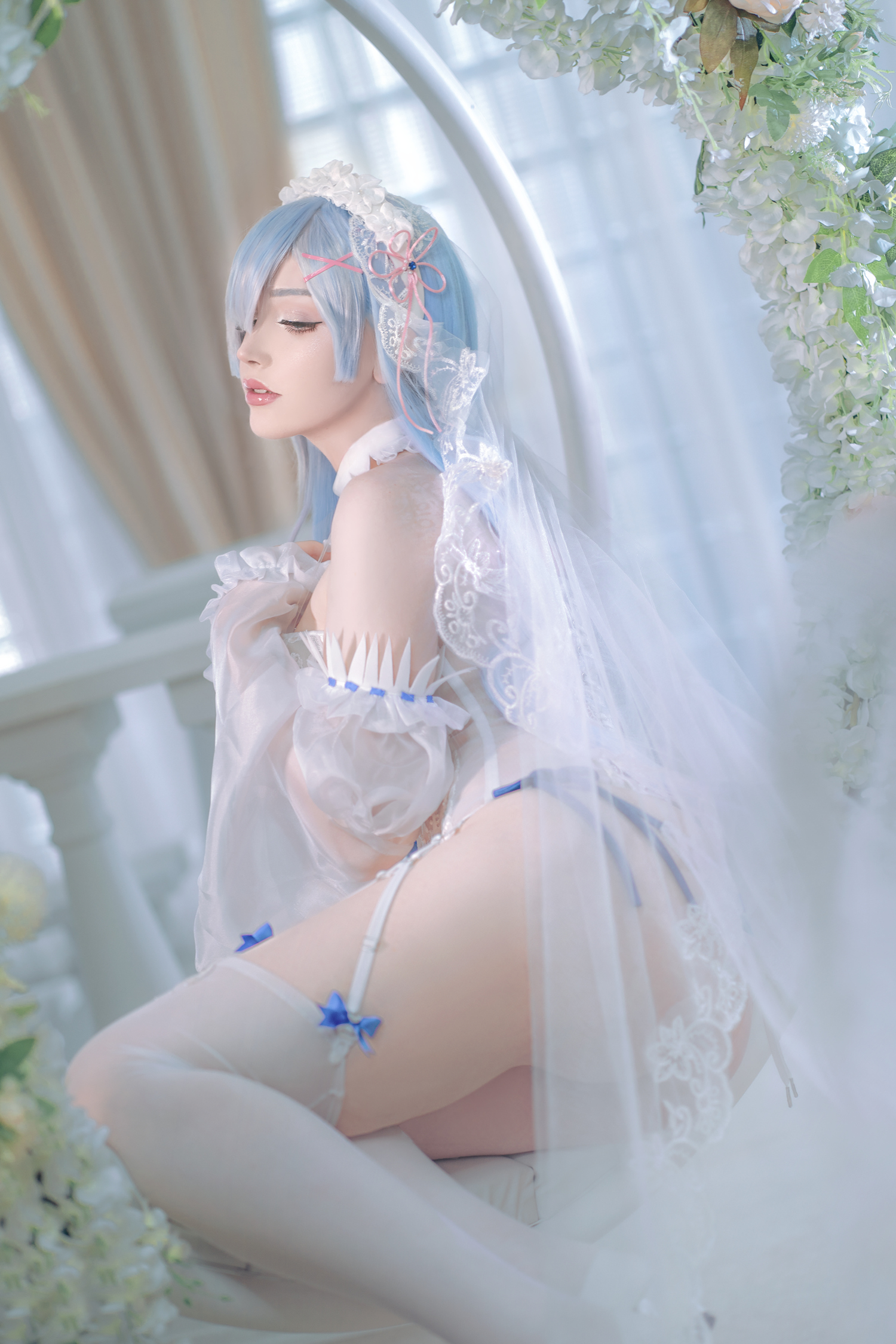 SayaTheFox蕾姆cosplay7