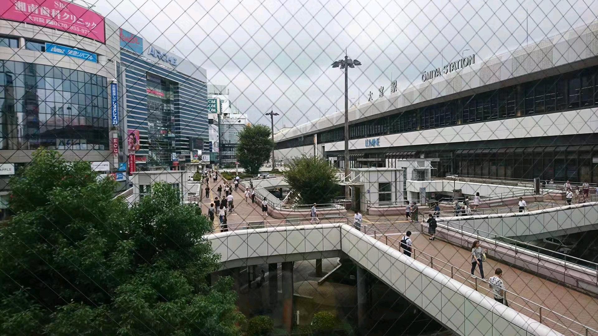 时间回到2018年8月28日,我乘坐的水蓝色京滨东北线停靠在了jr大宫车站