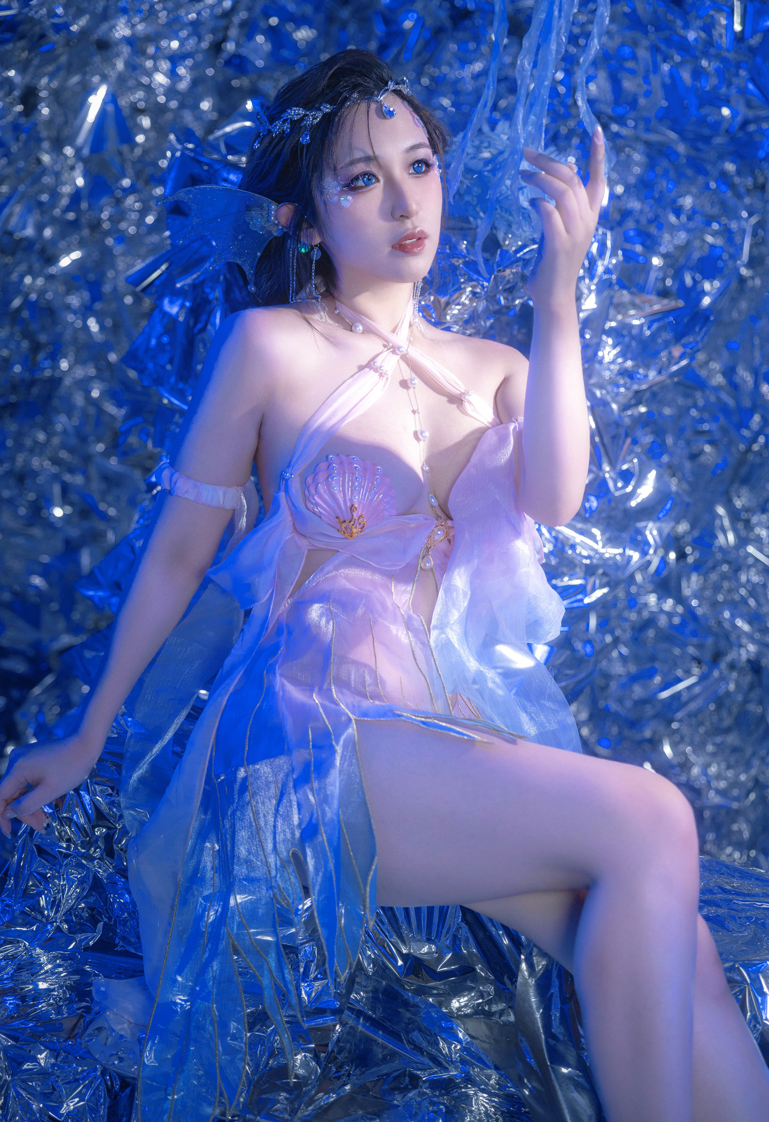 懵懵懵白日梦梦海美人鱼cosplay3