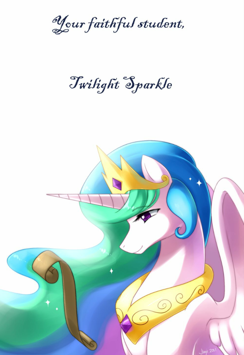 【MLP】《谨启》上 伤感 短篇小说 - 哔哩哔哩