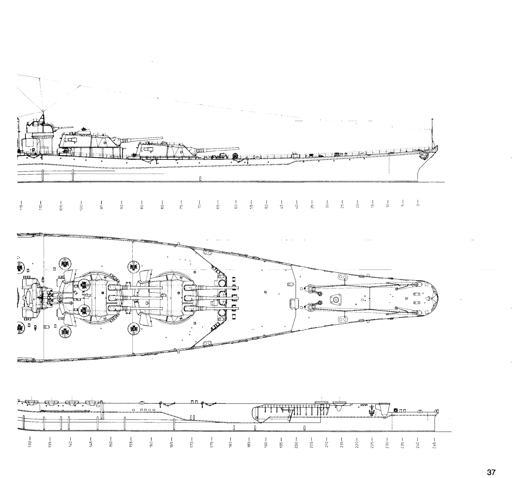 战列舰内部结构图图片