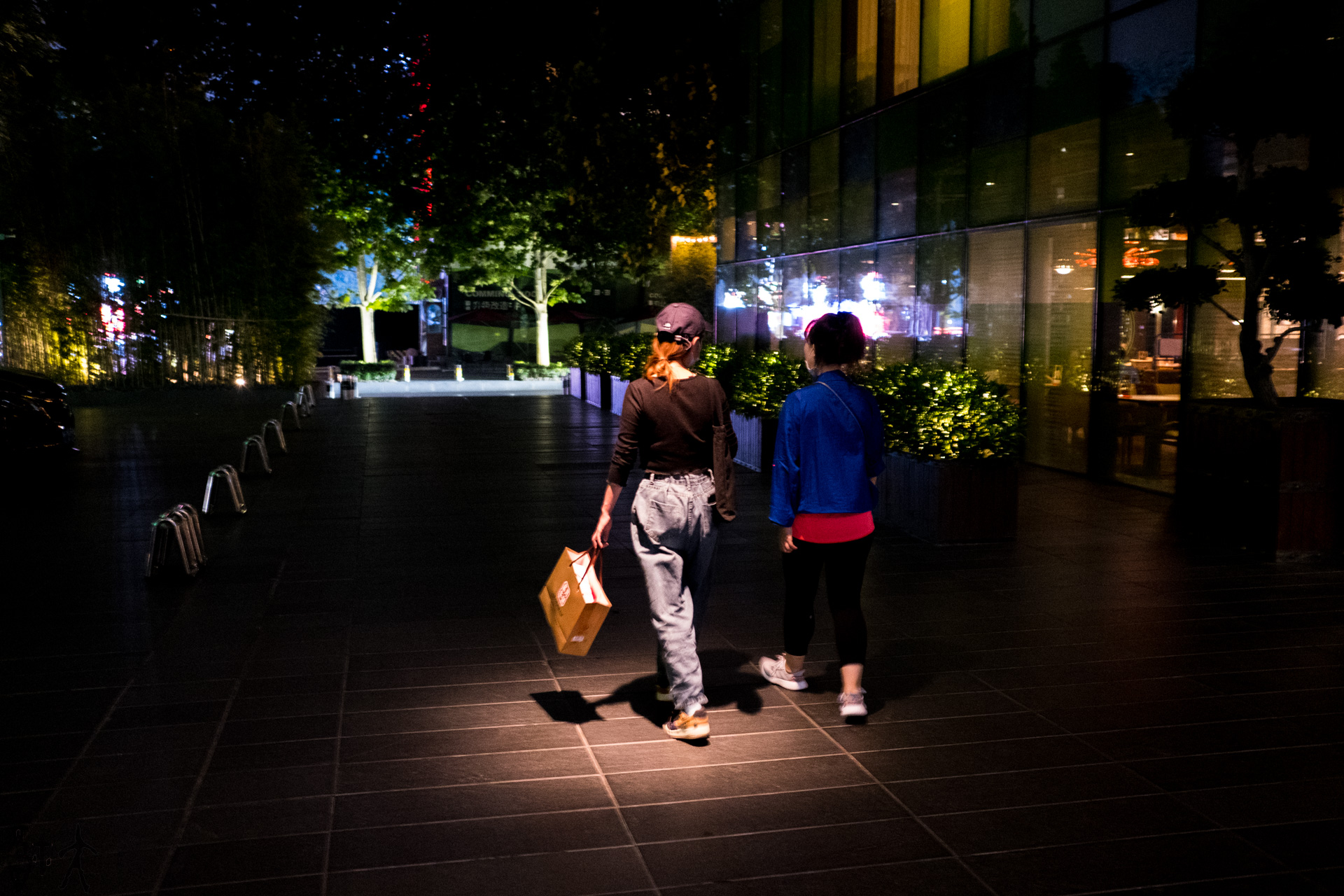 北京三里屯的夜晚