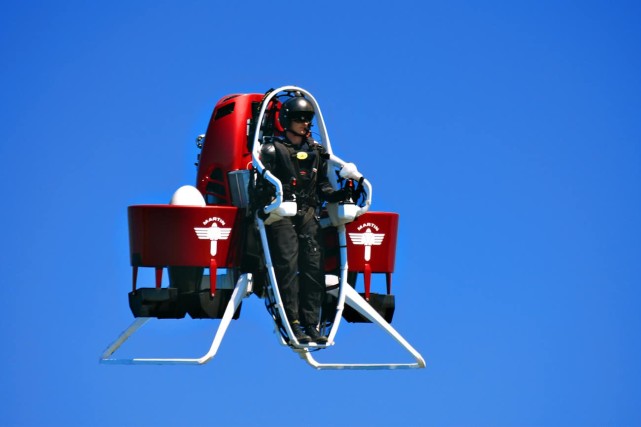 世界上最拉风的单人飞行器,像钢铁侠一样自由飞翔吧