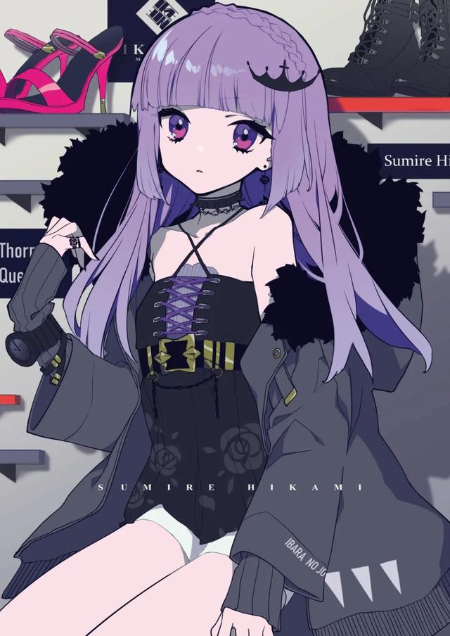 板绘|画师望月けい| 画风随性风格偏暗系