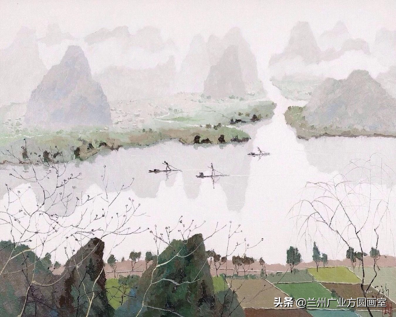 中国当代油画家,徐悲鸿先生的关门弟子庞均油画作品欣赏 ,比起一般