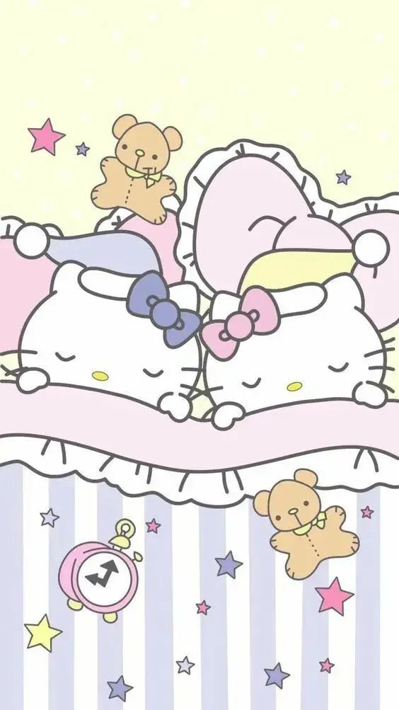世界上最可爱的猫 Hello Kitty 13款和风日系手机壁纸 又有新wallpaper可以换了 哔哩哔哩